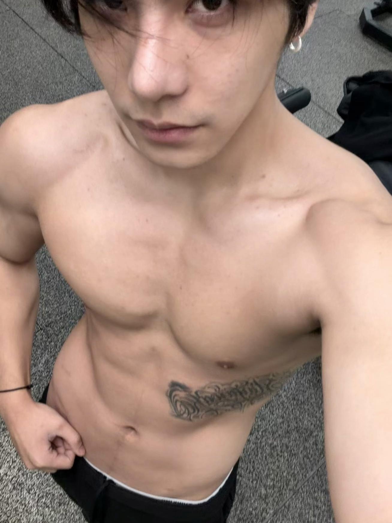 练完不拍照等于白练 健身碎片 健身 青筋