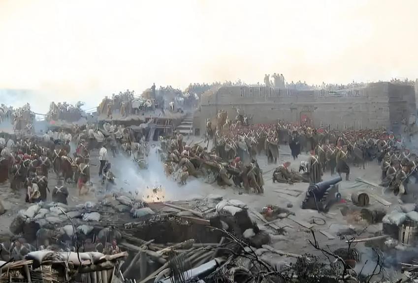 1755年，乾隆灭掉准噶尔，屠尽男丁灭族，对当时的世界造成了极大的震撼，很多人误