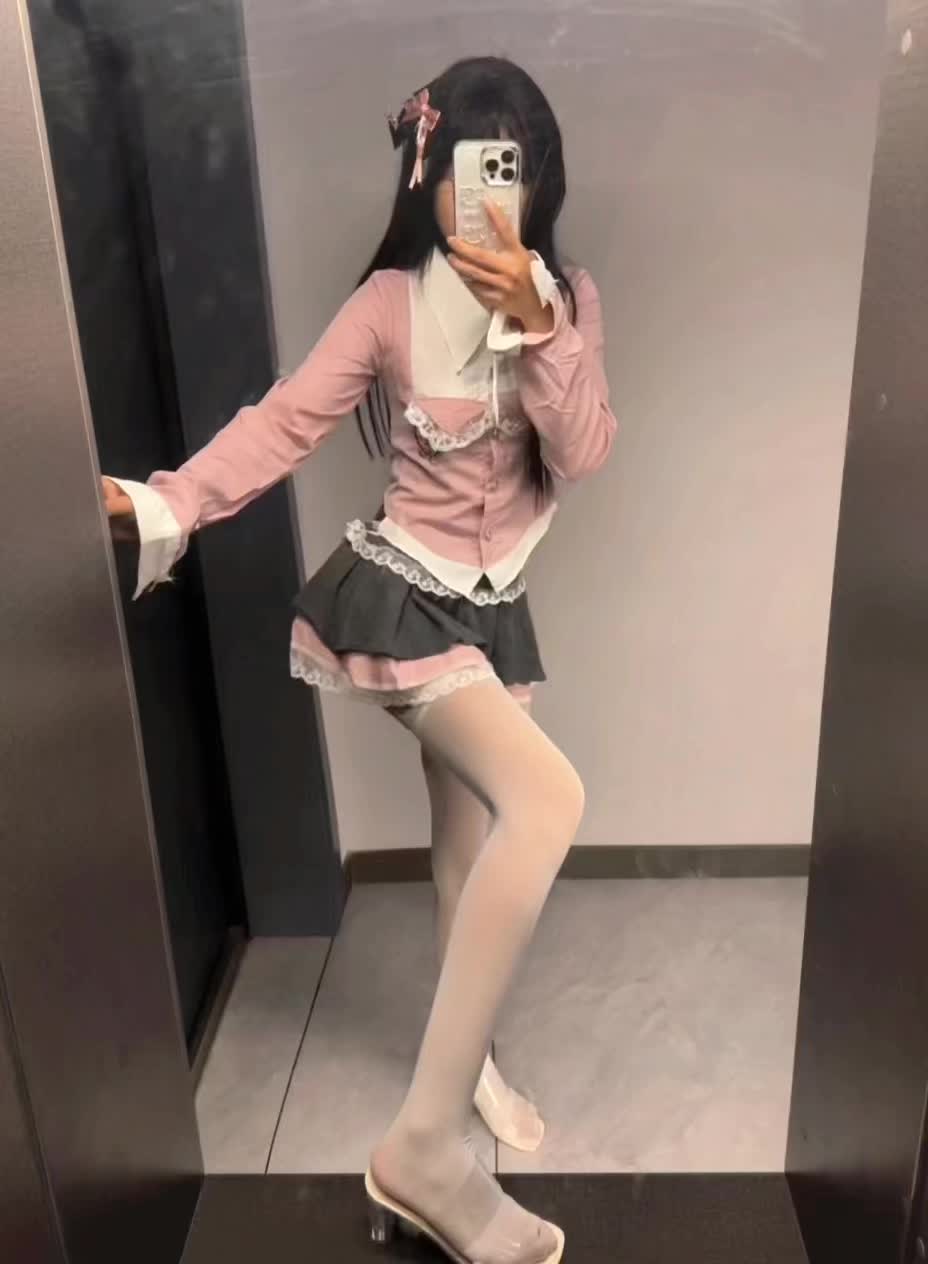 穿搭穿搭 小裙子 甜御双修 辣妹穿搭 自拍自拍自拍
