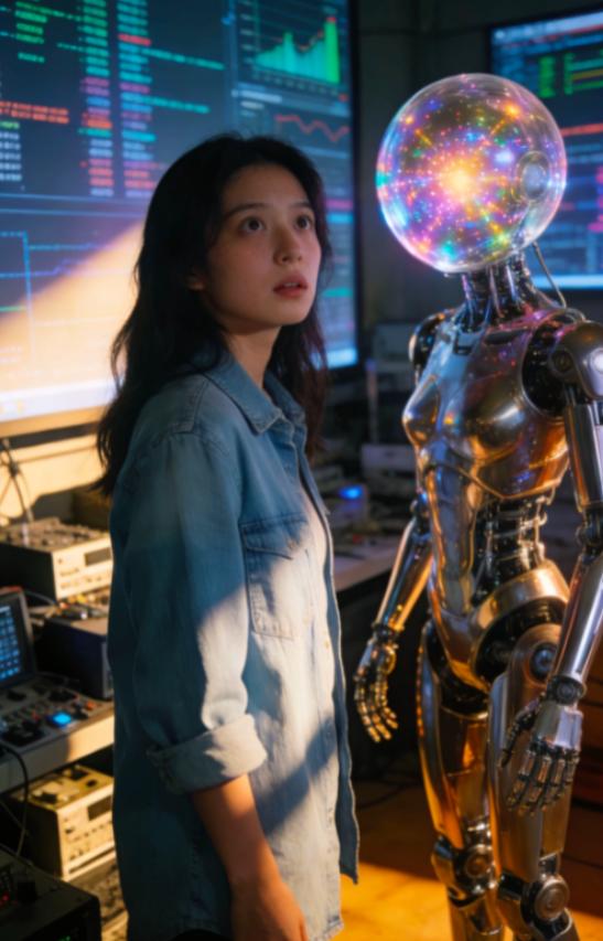 刚看到一个新闻，我后背突然一凉。人民日报请全国人民给AI起中文名字，说真的，