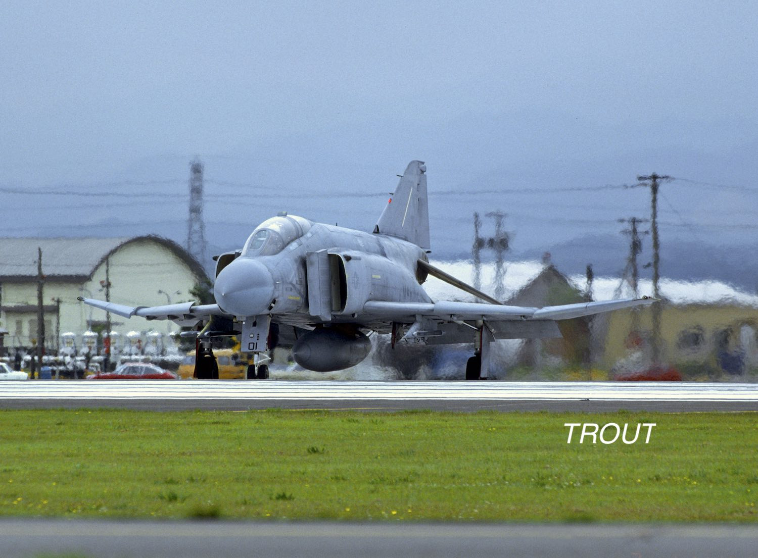1986年6月。横田基地　F-4SWT01每天认识一件兵器烽火问鼎计划​