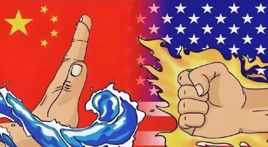 如今，中美之间的军事冲突大概率已经难以避免了！现在美国正在收缩全球战略，而东大则