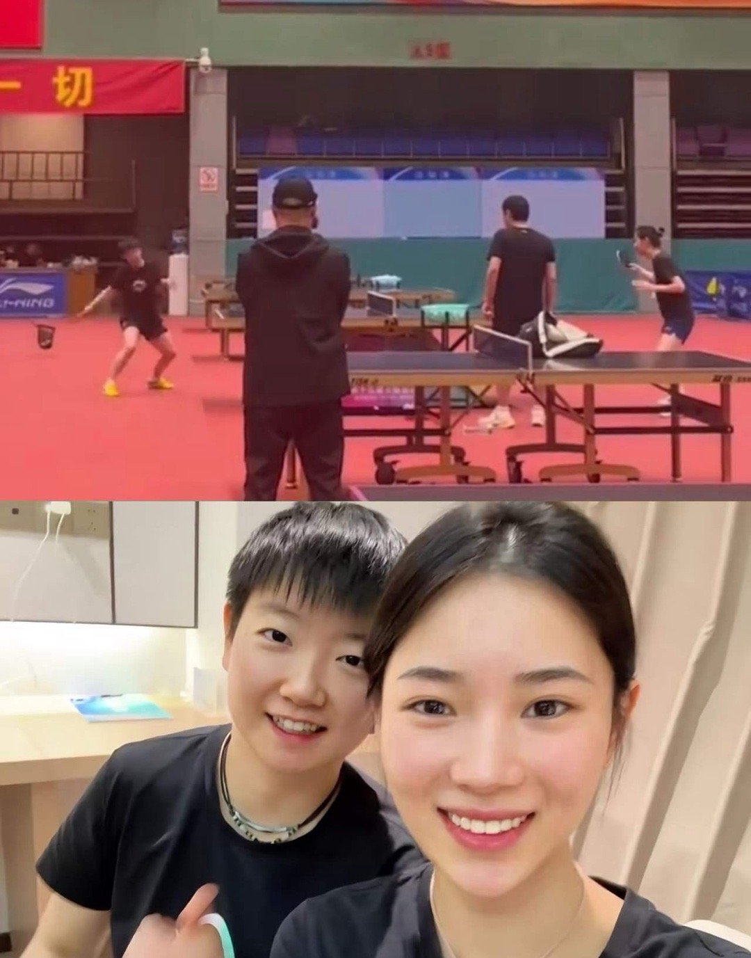 看到孙颖莎备战全运会的视频才发现，她这次的陪练可不简单！竟然不是何卓佳，也不是蒯