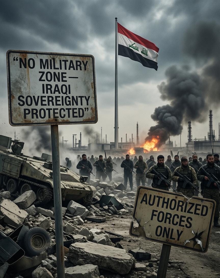 伊拉克那边，这一回是真的不想忍了。据德新社、法新社3月10日报道，就在美以联