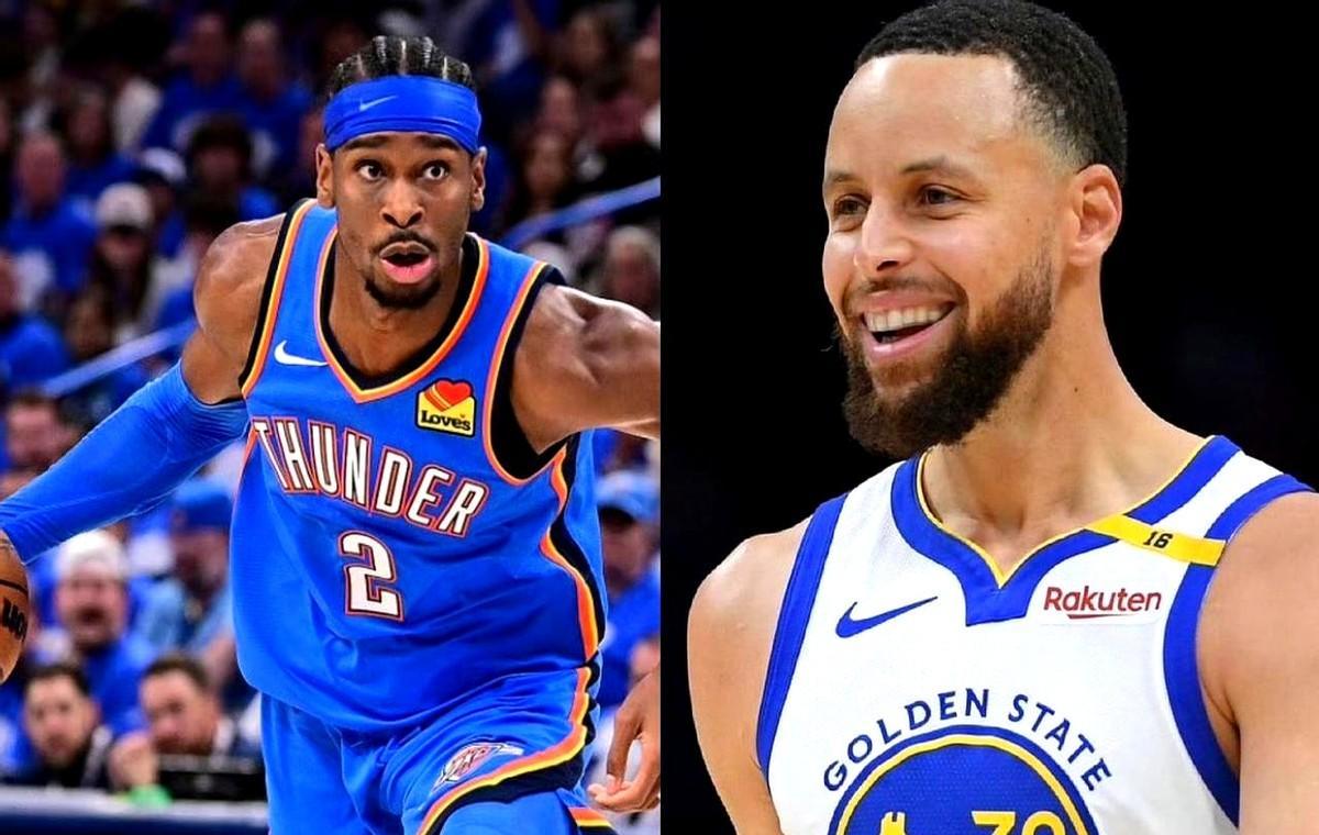 库里36岁，还在投，但命不中了。亚历山大25岁，一突就撕开防线，14投30分，