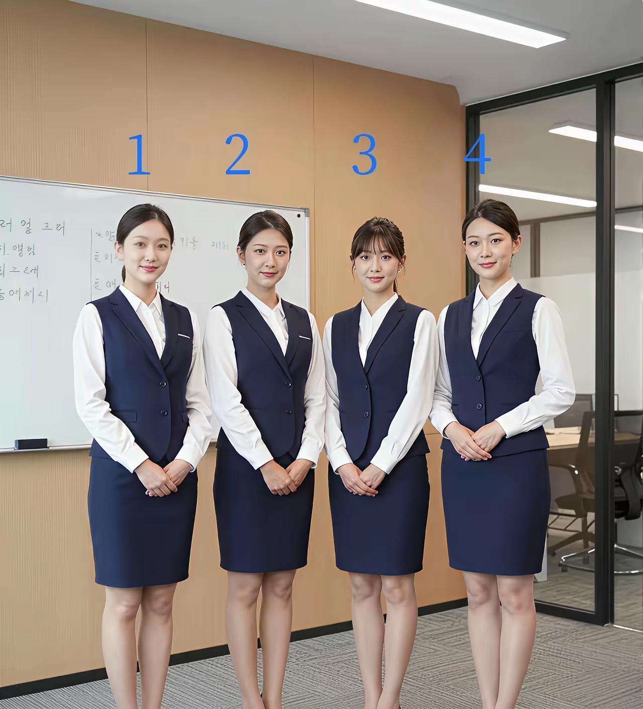 四位女生，都说非你不嫁，直觉告诉我，你选几号？