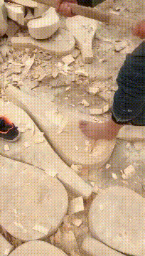 所以把脚放这纯为了拍视频？