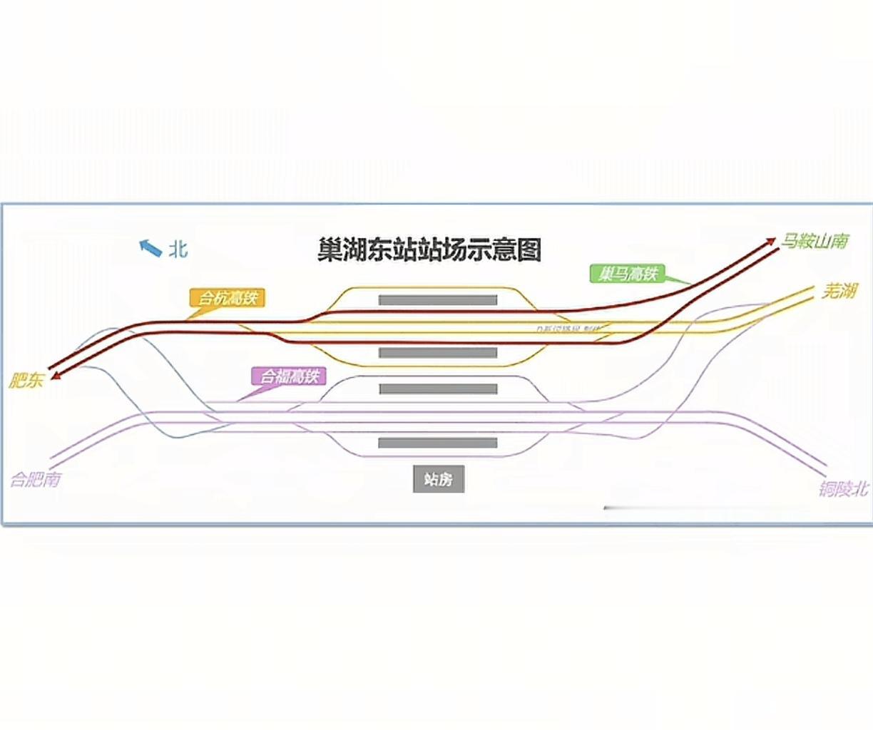 ［巢马高铁年底通车！合肥三大站都能去马鞍山吗？］巢马高铁9月1