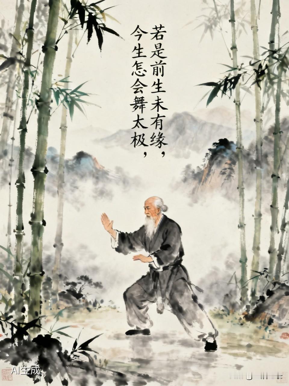 看到“若是前生未有缘，今生怎会舞太极。横批：因果轮回”，突然就陷入了对因果的思考