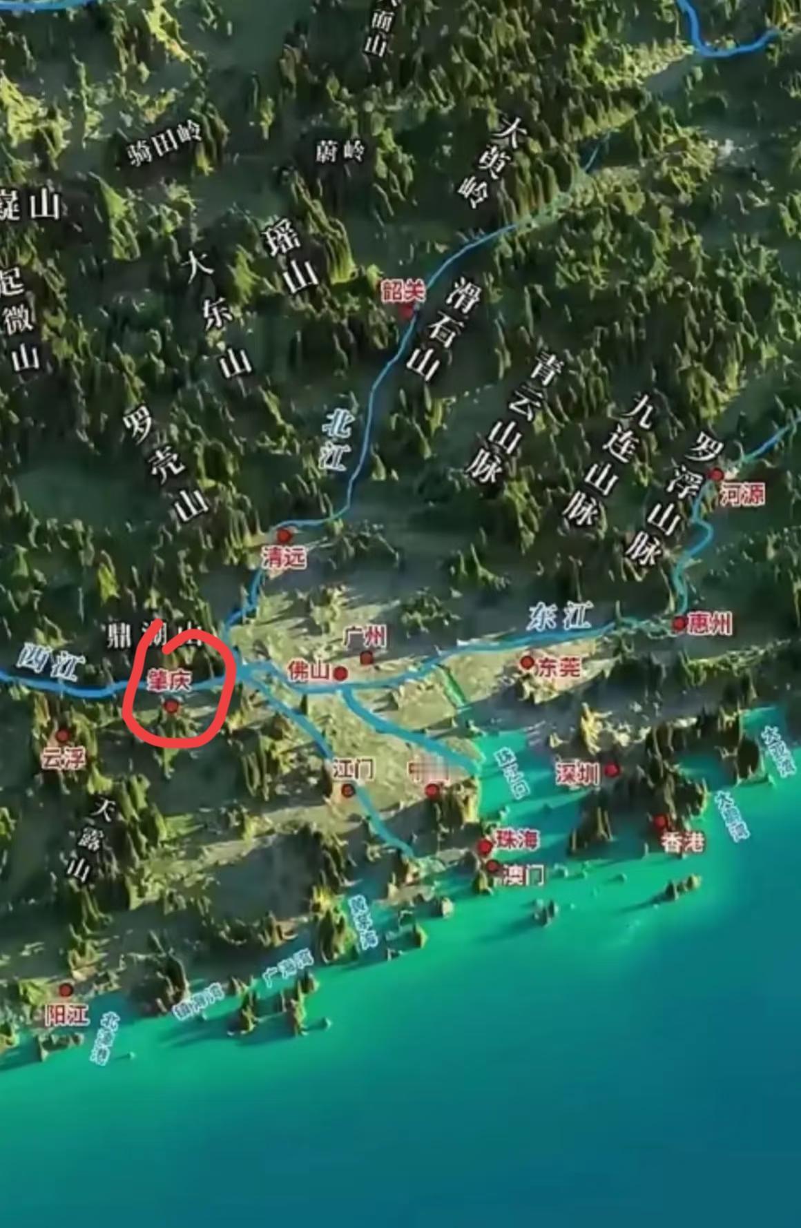 肇庆江门的人口密度第一的地区：恐不恐怖[呲牙笑]