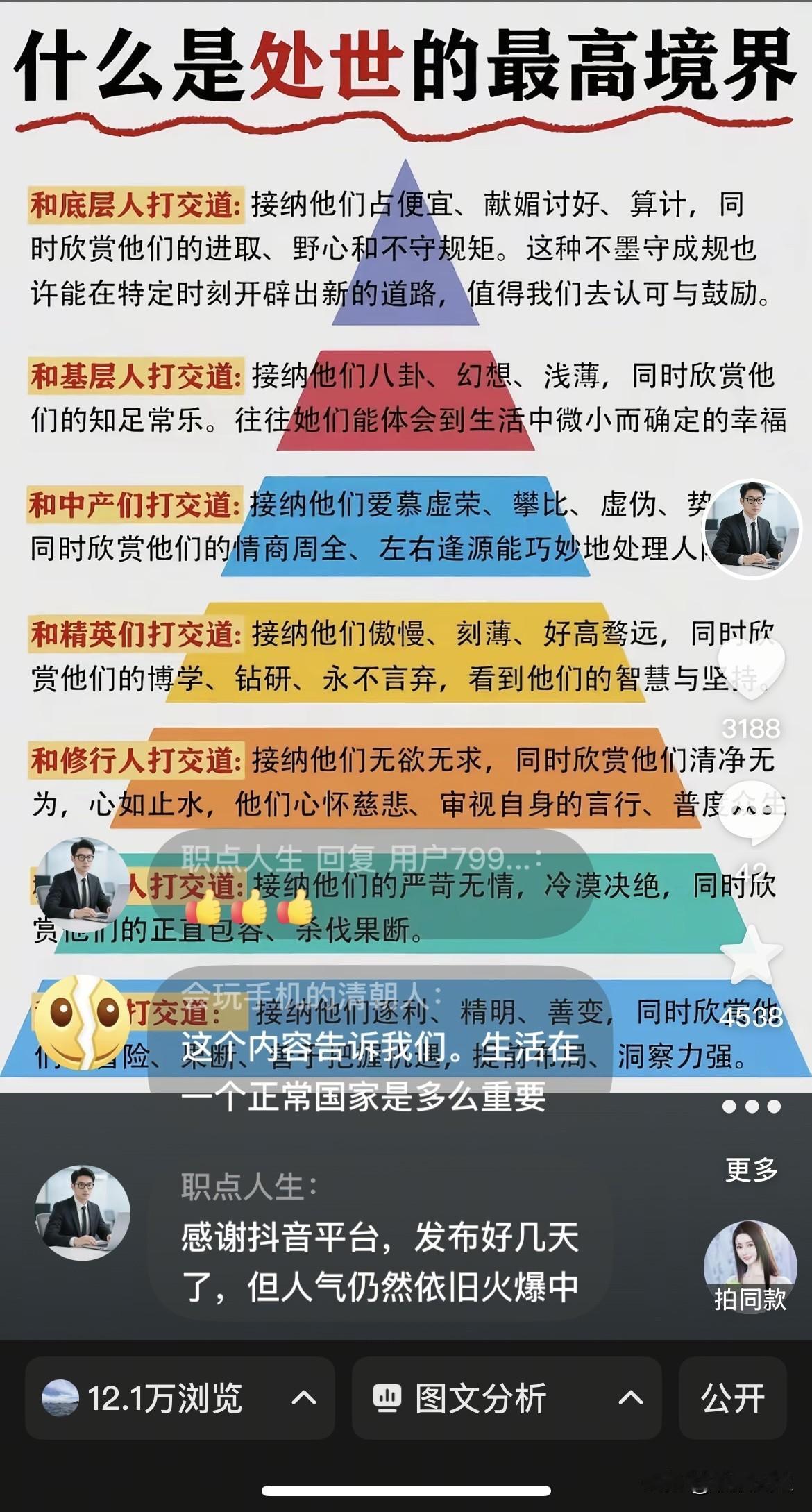 论平台的重要性！抖子流量数据很亮眼，12w+浏览量，3000+点赞，也涨了几百粉