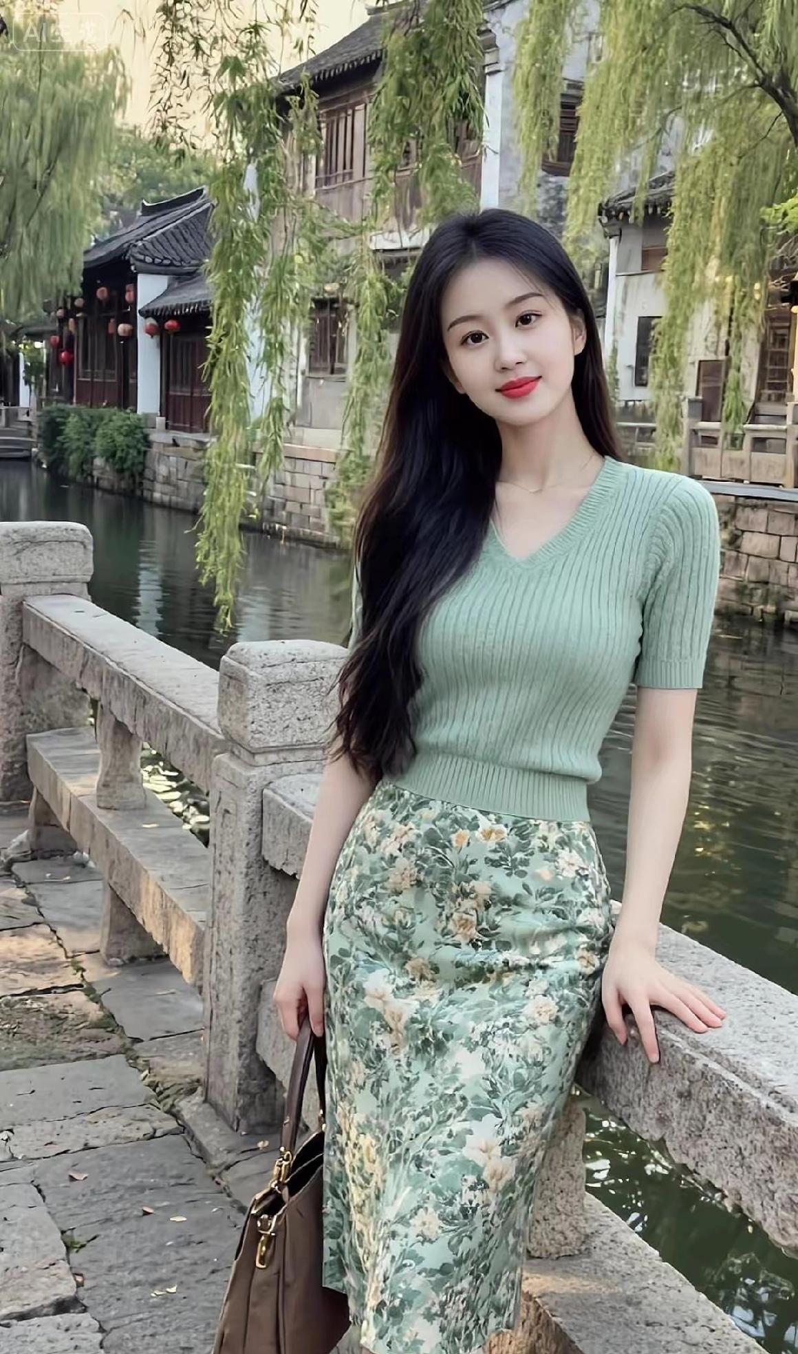 江南水乡的温柔时光，绿意盎然，静谧悠然。养眼美照分享