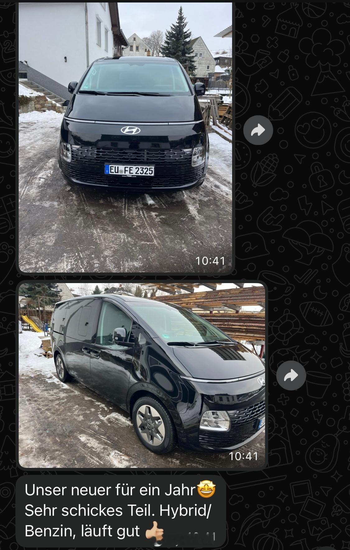 朋友的新车，长租1年，现代混动面包子。yz77聊车瑞典·StockholmA