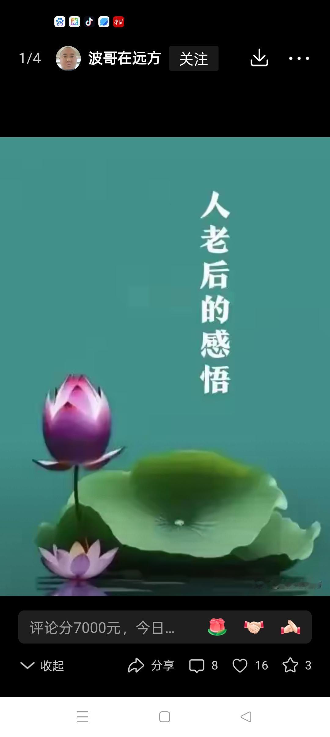 时间如白驹过隙，一晃就老了!过了一辈子，辛苦了一辈子，劳累了一辈子，也付出了