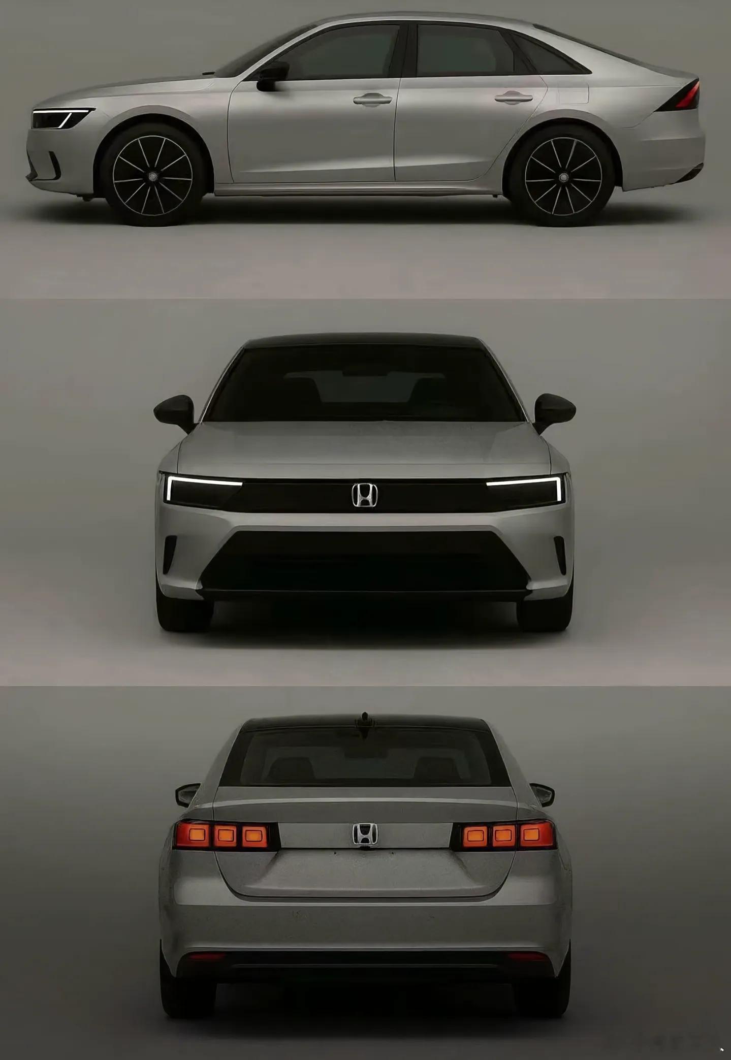 这是本田计划在2027年推出的次时代雅阁混动车型和日本《BestCar》杂志对