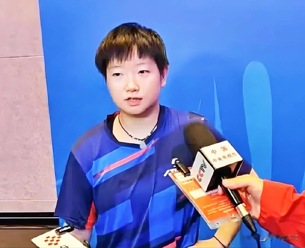 李武军问莎莎:如何准备和朱雨玲的比赛？莎莎回答堪称教科书！莎莎说:朱姐复出