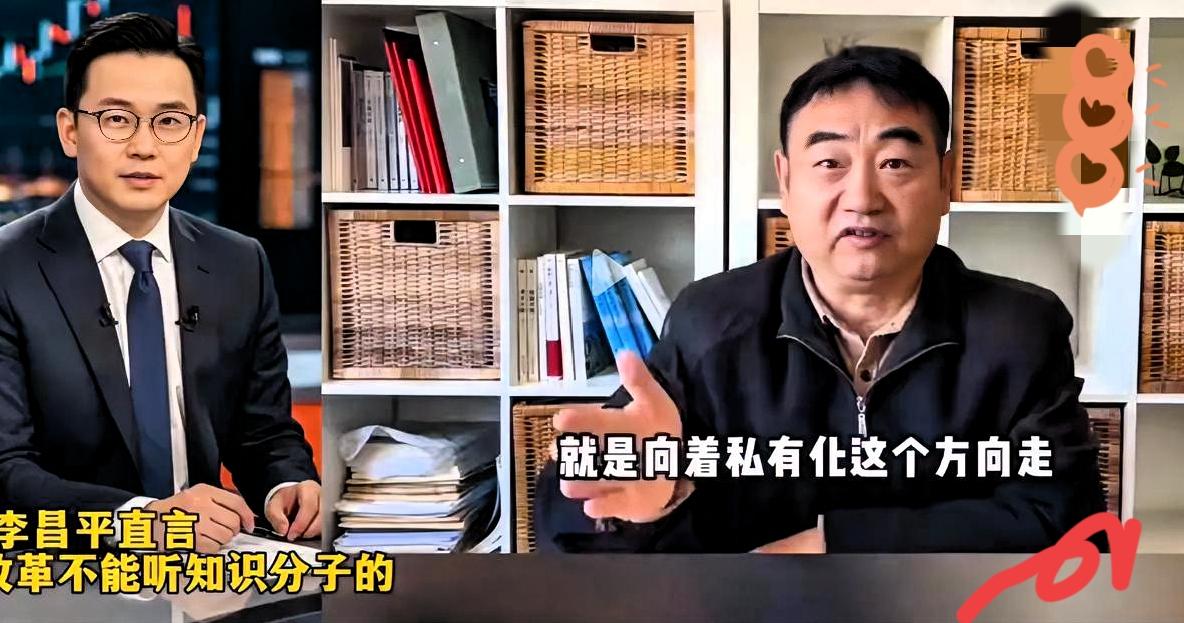 参照李昌平的视频，得出结论：​​​在中国改革中，倡导私有化的人，一定是一帮子自