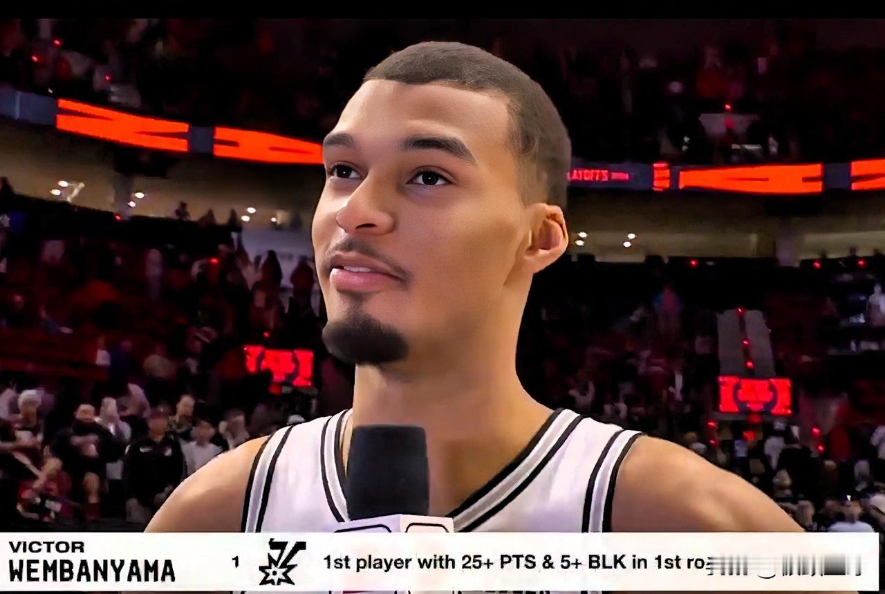 马刺G4赢球后，主将文班亚马说不了心里话：赛前我百感交集，今晚释放了所有情绪！