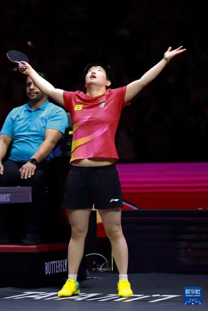 2025年是孙颖莎巅峰之年，成绩耀眼近日，国家体育总局统计数据新鲜出炉：国乒