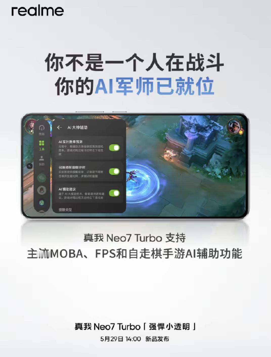 【真我Neo7Turbo手机通过《王者荣耀》高校联赛比赛用机测试认证】真我手机