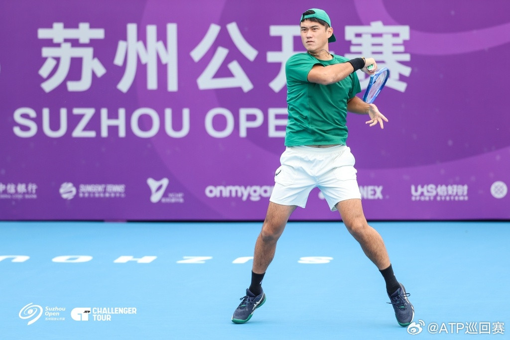 ATP挑战赛苏州站首轮，中国大陆选手战绩👇周意5767(1)西冈良仁[1