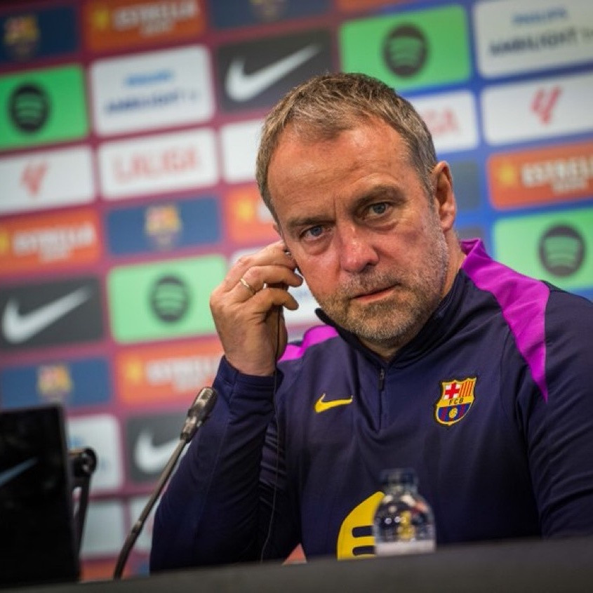 弗里克：“关注选举不是我的职责。我们专注于球队和比赛。虽然拉波尔塔不在场上的时候