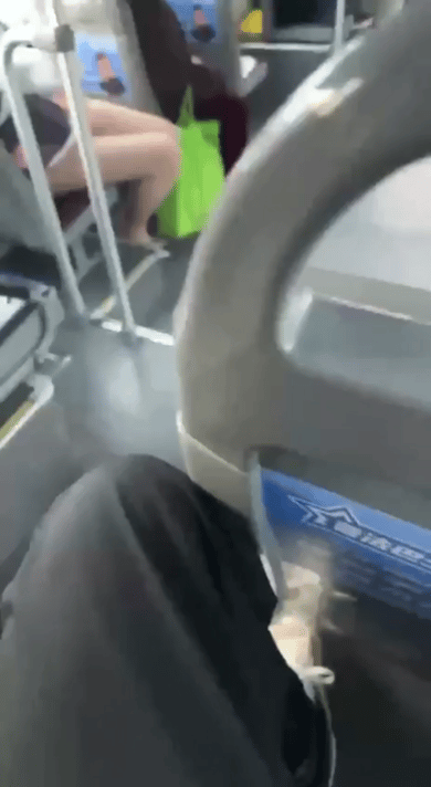 很好奇司机怎么同意她上车的​​​