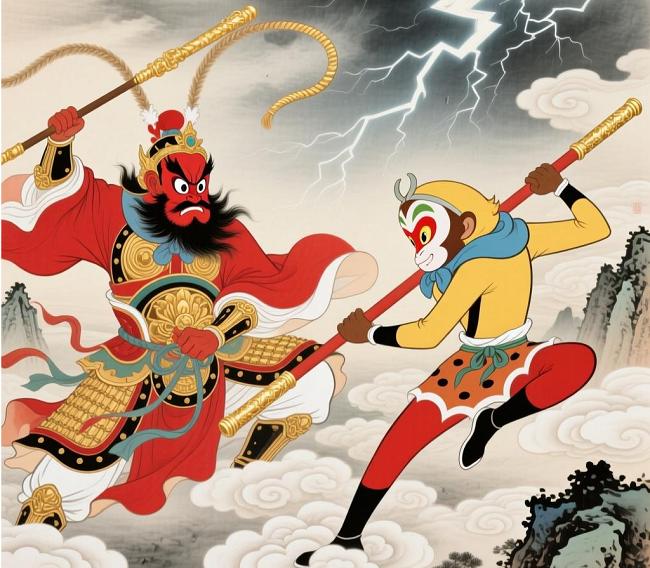 孙悟空是花果山顶上的“天产石猴”，为什么隐写的是朱元璋建大明呢？这就要从四大部洲