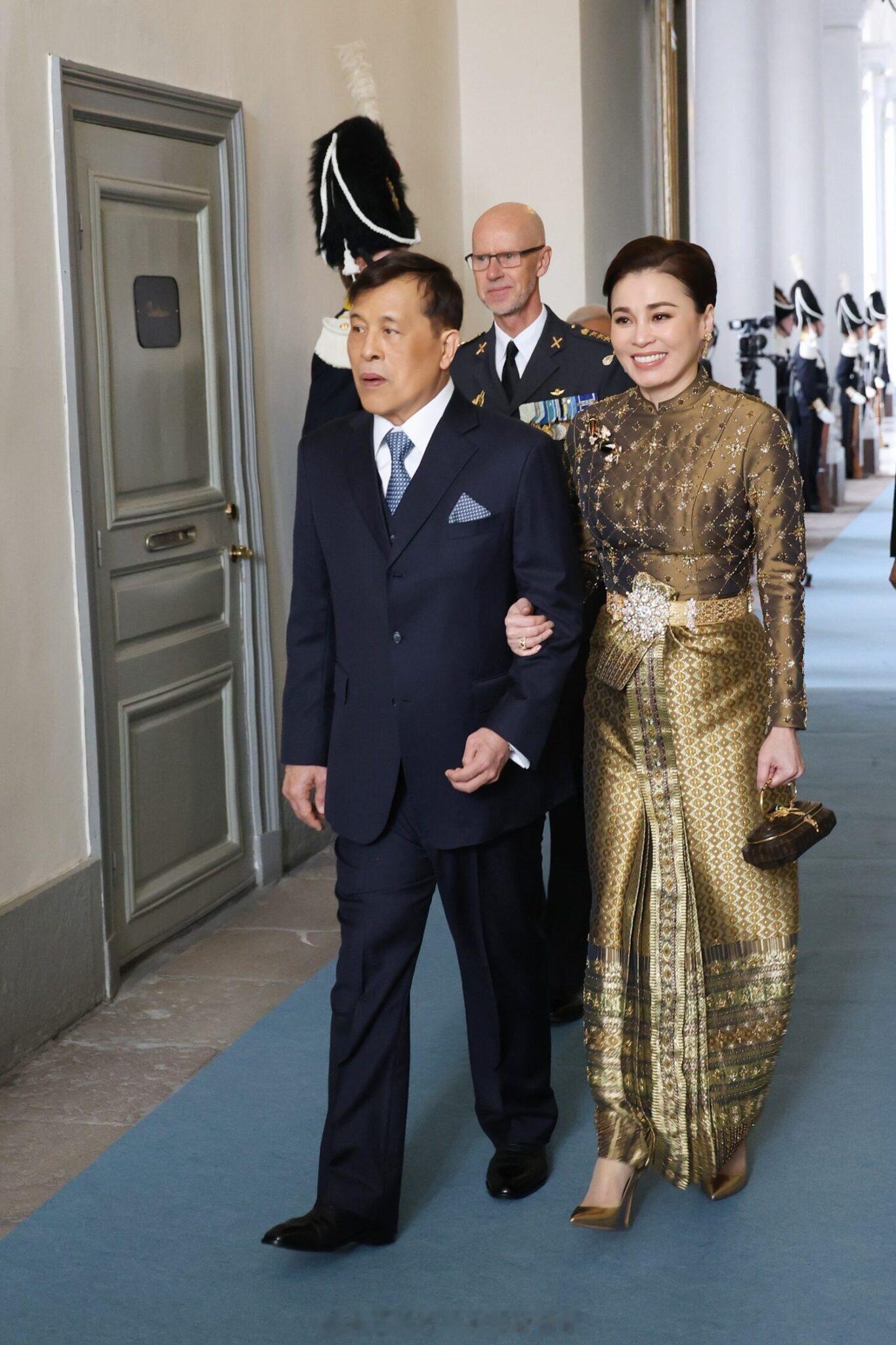 王室王室泰国王室素娘娘2026年4月30日，瑞典国王80大寿，狗哥素娘娘的官照