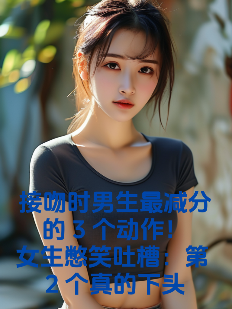 接吻时男生最减分的3个动作！女生憋笑吐槽：第2个真的下头