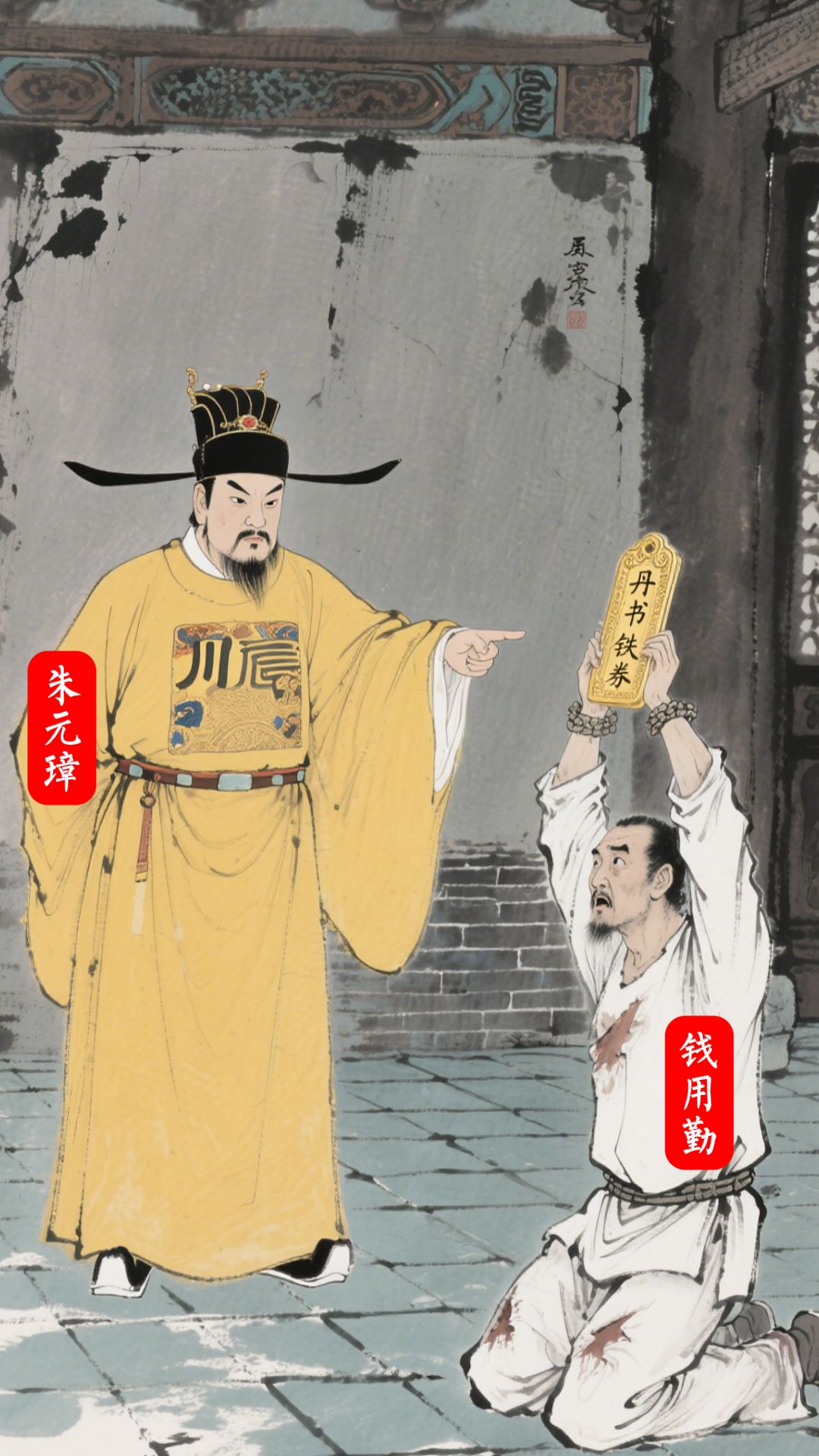 朱元璋认唐朝皇帝颁发的免死金牌，却不认自己亲自发的