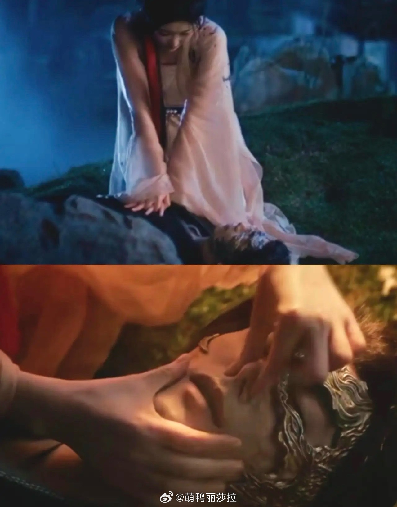 《逐玉》俞浅浅把落水的齐旻救上岸后，第一件事就是给他做心肺复苏紧接着就是人工呼吸