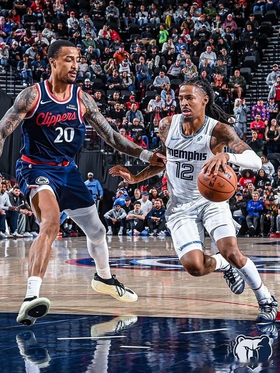 灰熊赛季三次掀翻快船！灰熊121：103大胜快船，看看球员数据，谁是赢球功臣？！