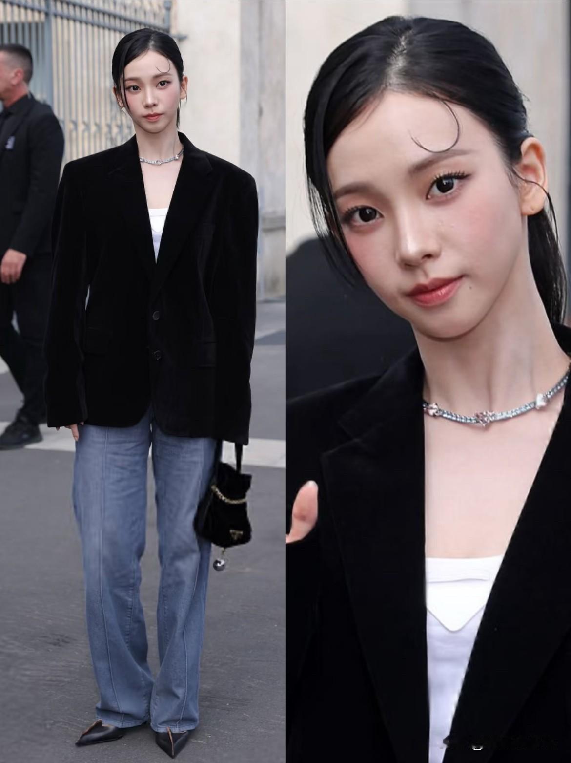 柳智敏亮相米兰时装周Prada秀场柳智敏很美cody也是个神。柳智敏脸部状态