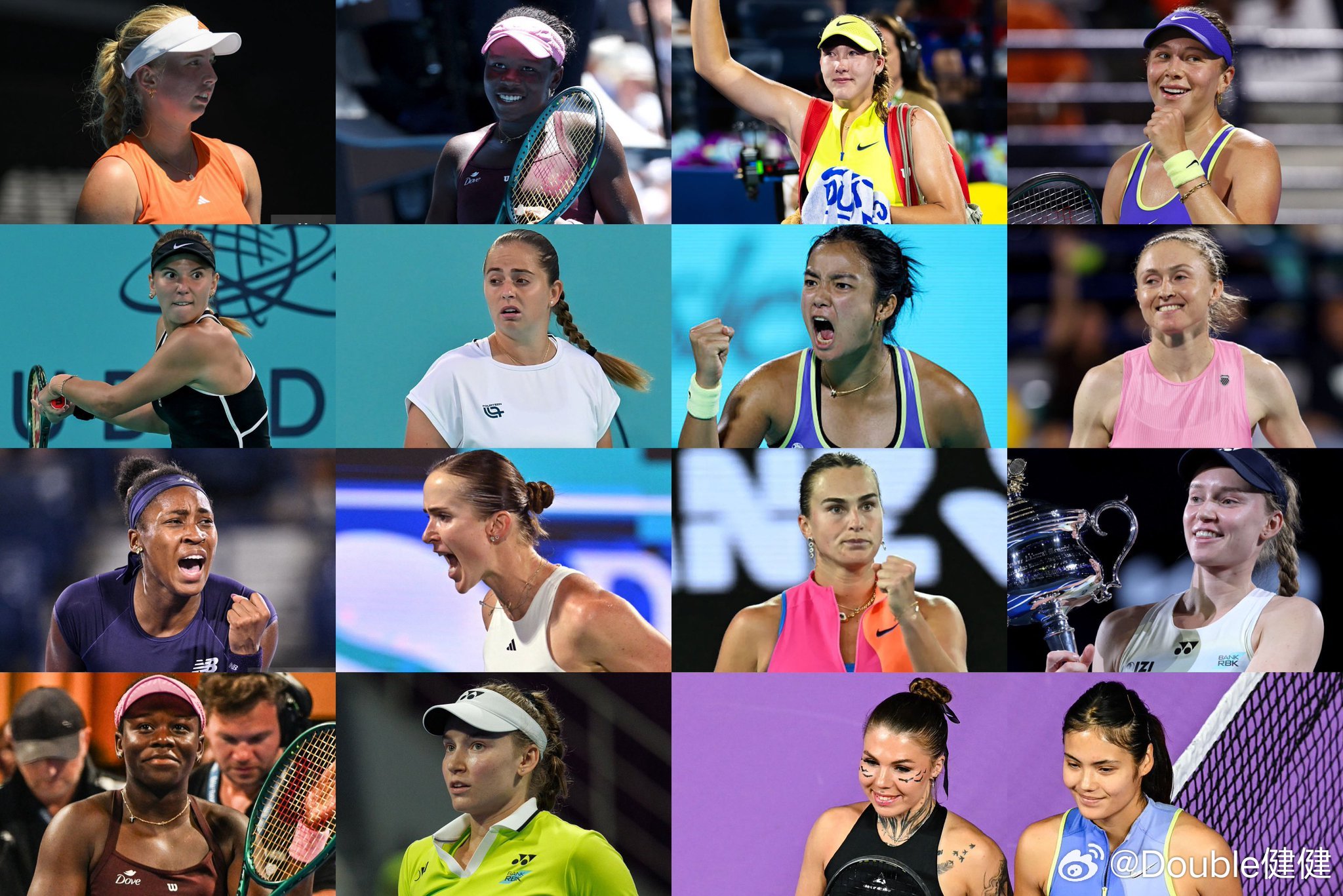 今年目前最佳女网比赛，你们同意吗？高芙v斯维托丽娜(迪拜)奥斯塔彭科v