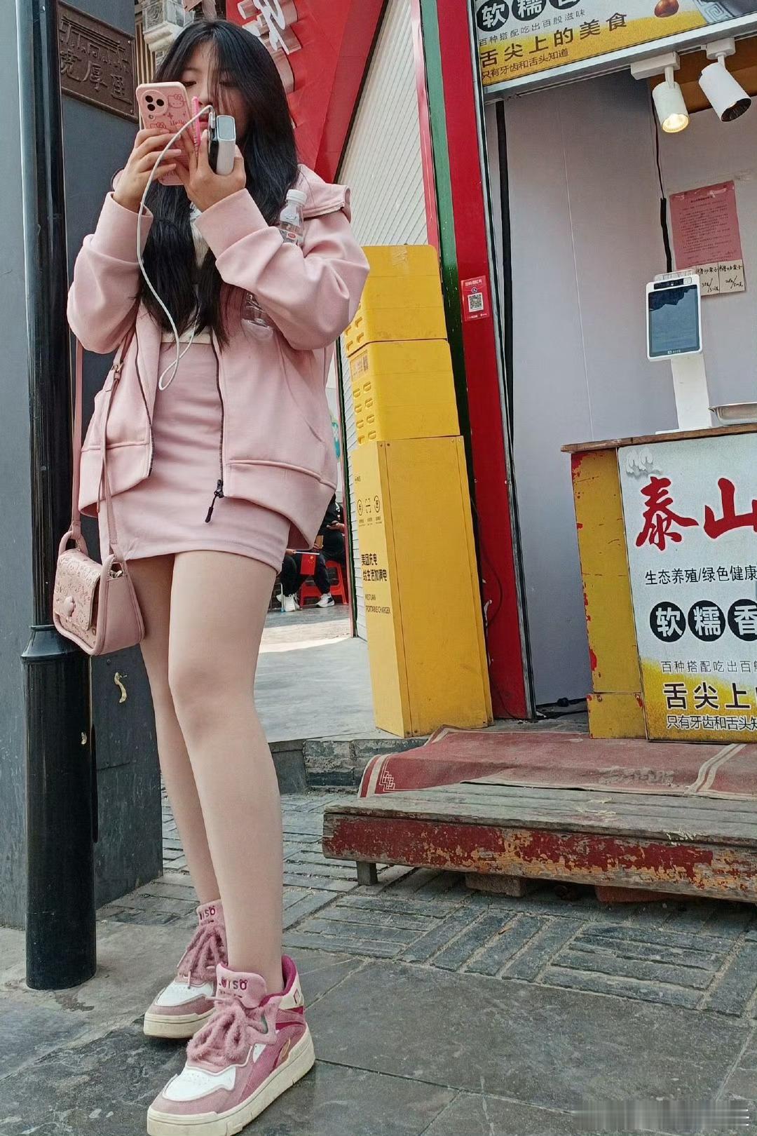 每日一签女生穿搭我的日常plog美女穿搭写真