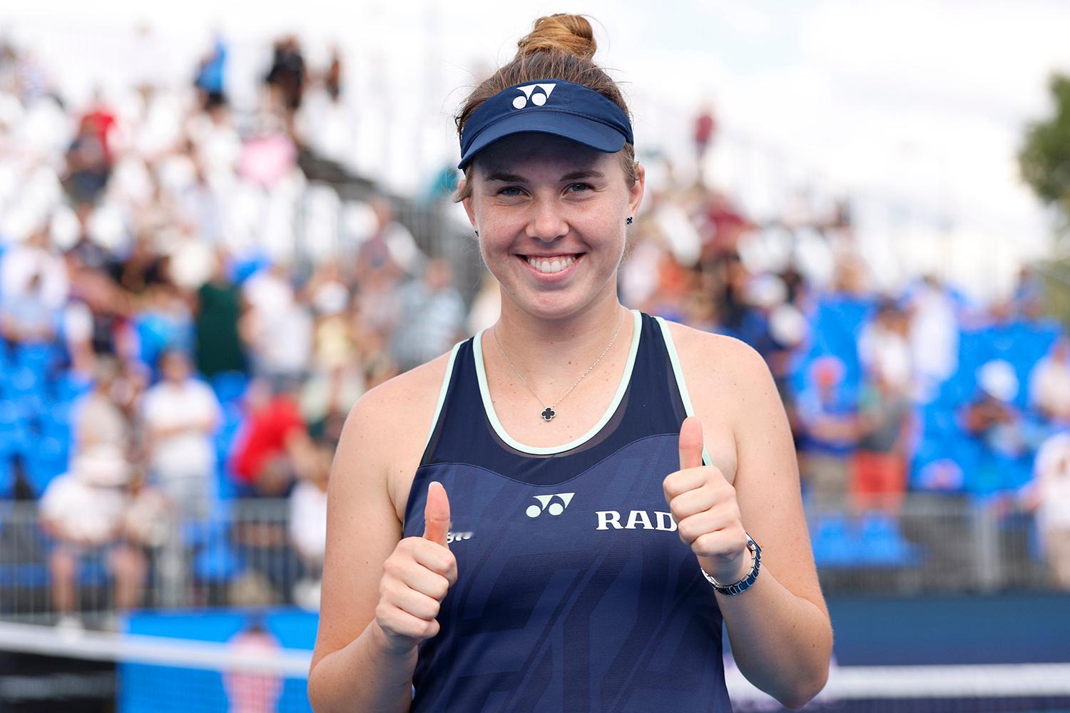 诺斯科娃、布兹科娃主场争冠🍿WTA250布拉格站半决赛，本土作战的头号种子诺斯