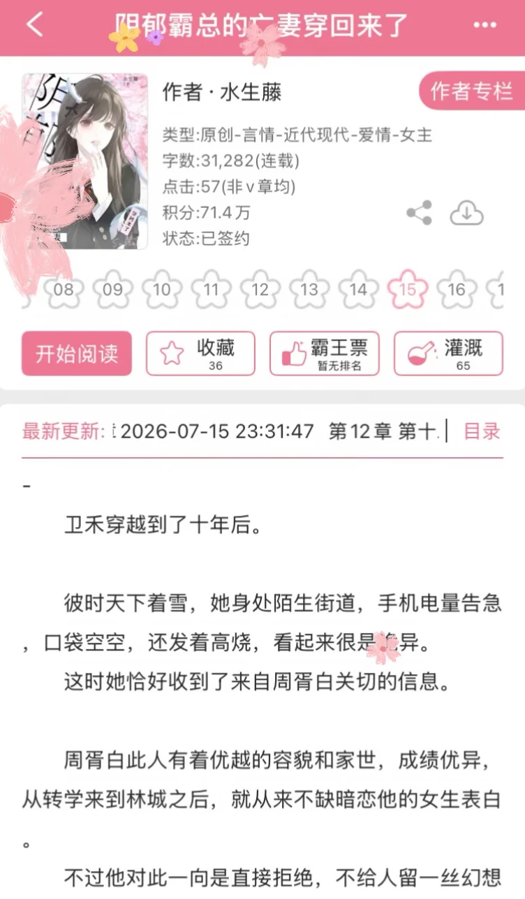 幻言/男暗恋-穿成霸总失而复得的白月光
