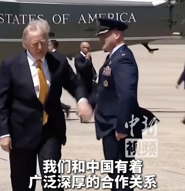 特朗普返回白宫，再谈中国此行，他说：“发生了很多事情，你们会听到更多消息。这次访