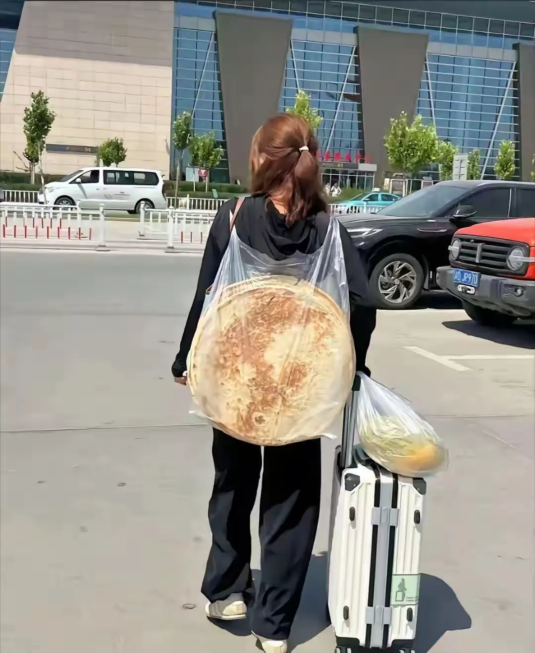 姑娘，你带了大葱和炸酱吗？