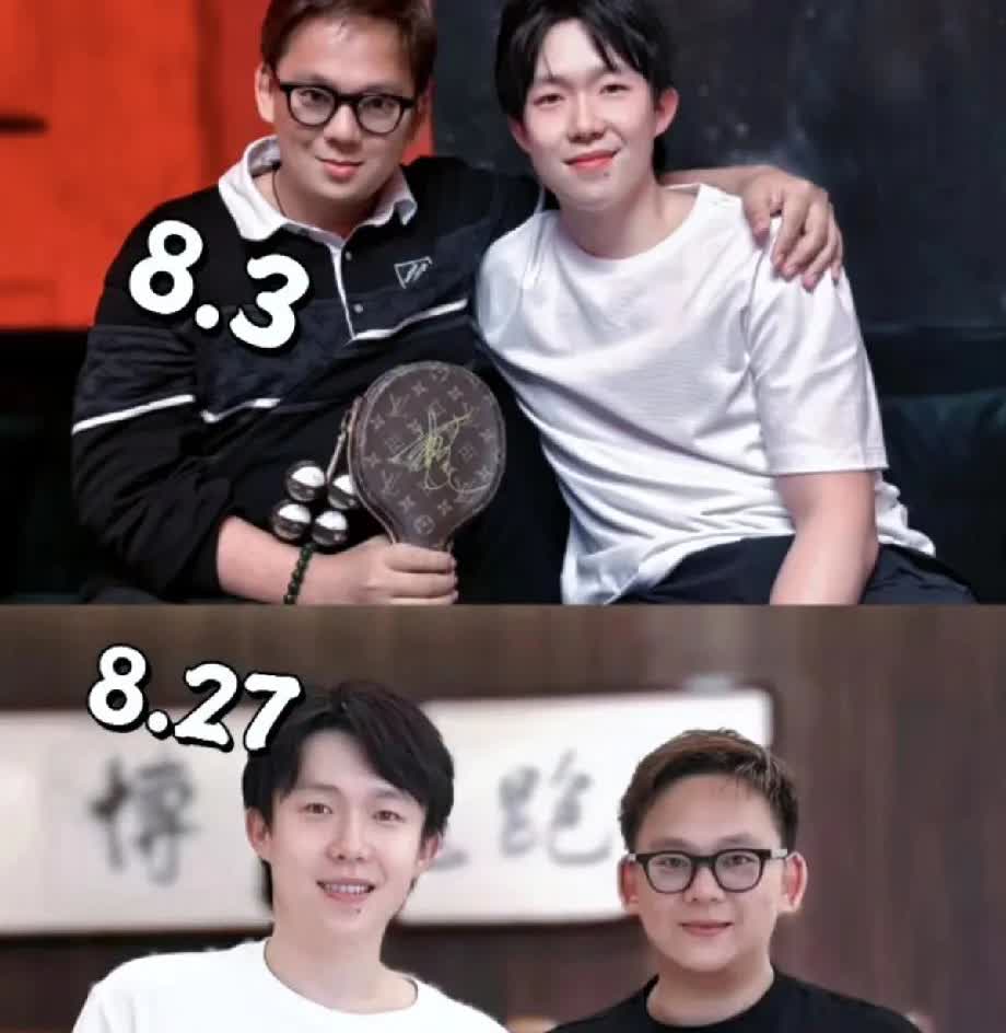 王楚钦最新合照！说不清楚哪里变了，可就是感觉不太一样了！从容且松弛，