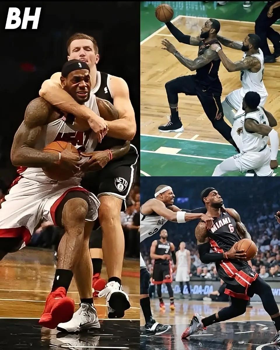 职业生涯无数次被对方重点照顾的詹姆斯，却被部分球迷认为只会打简单球！