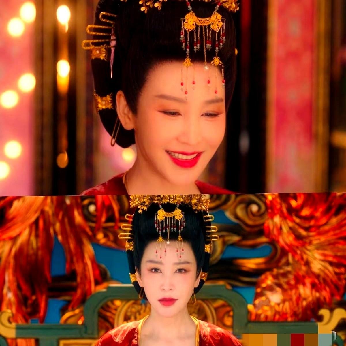 《唐朝诡事录》里岳丽娜演的长公主，好多人说她高贵美艳，皮肤状态好到像开了磨皮滤镜