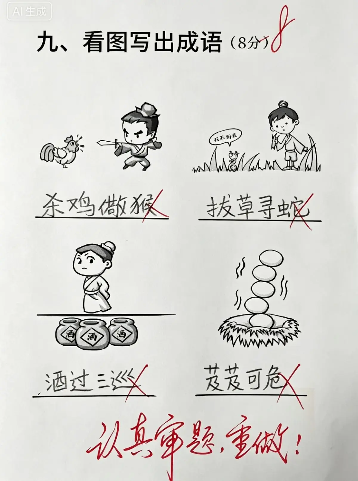 愁死我了，孩子的作业到底错哪了？