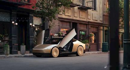 特斯拉无人驾驶车Cybercab，亮相第八届进博会，包括最新的人型机器人！​​