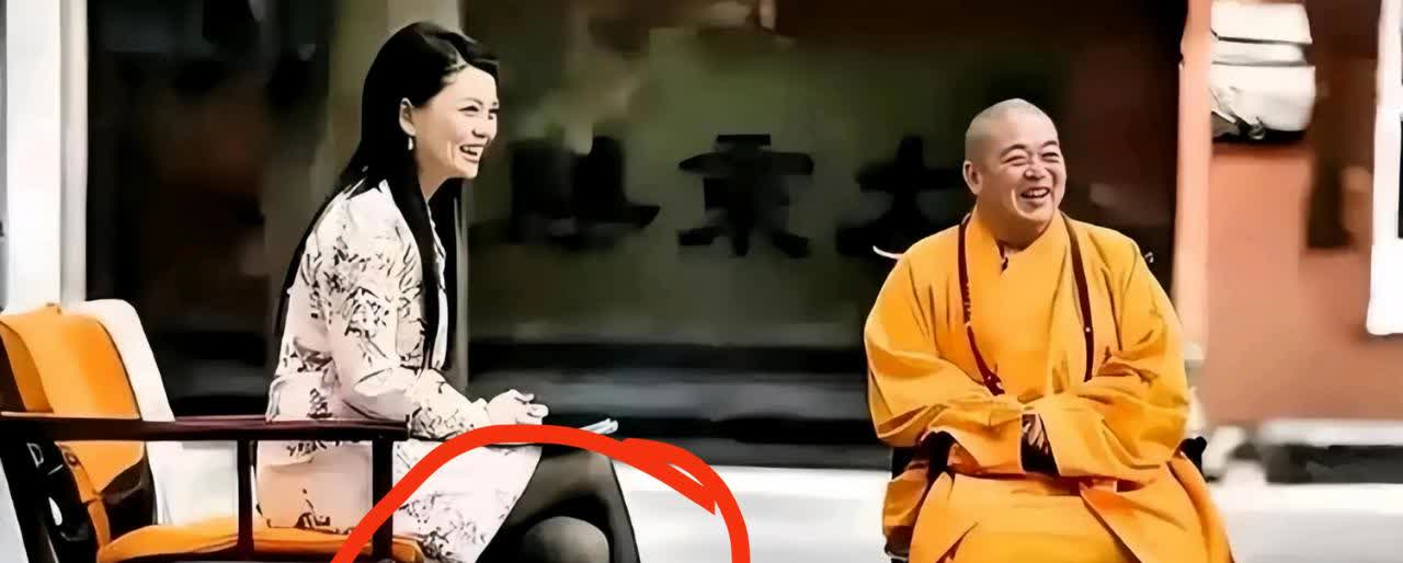 李湘又上热搜了！这次不是因为她女儿，也不是有了新欢，而是早年间采访释永信