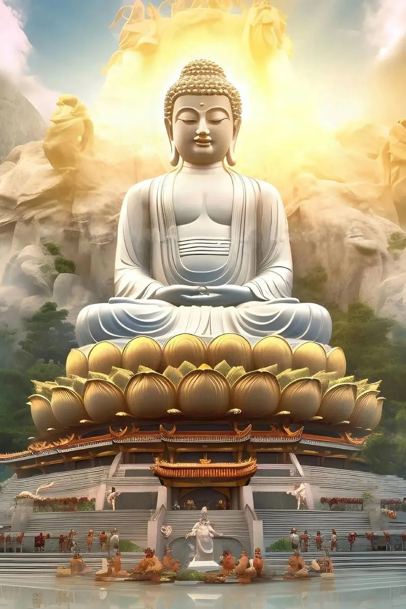 股友们！刷到佛祖啦，好运就来啦！顺手点个免费的赞，评论区留个“8888”，一起讨
