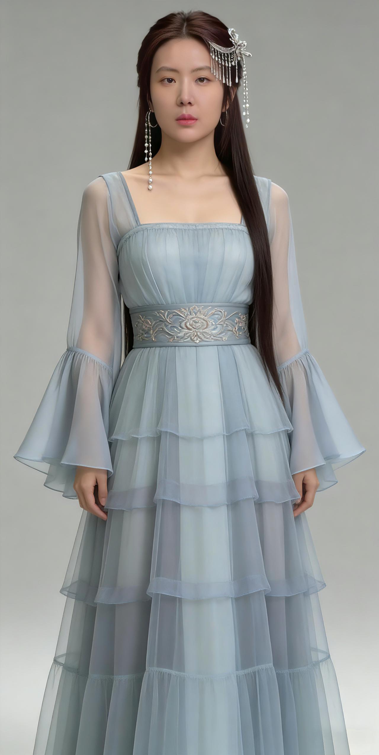 千层裙，古风兼时尚！如何穿得优雅有气质