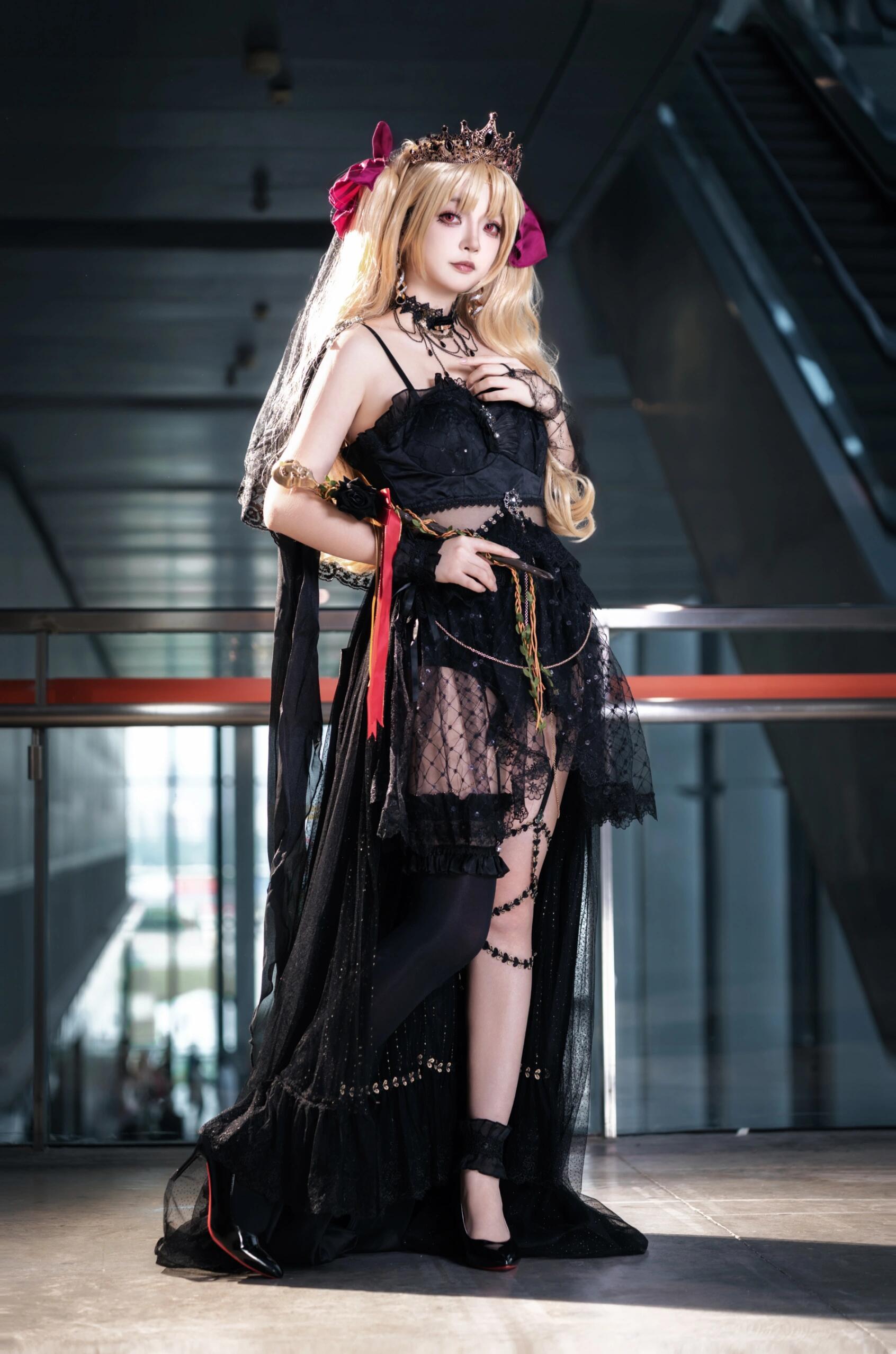 这腿又长又白又细 艾蕾什基伽尔 cosplay 漫展养眼造型大赏 这谁能顶得住啊