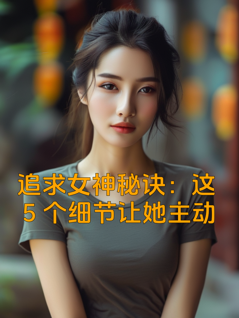 追求女神秘诀：这5个细节让她主动